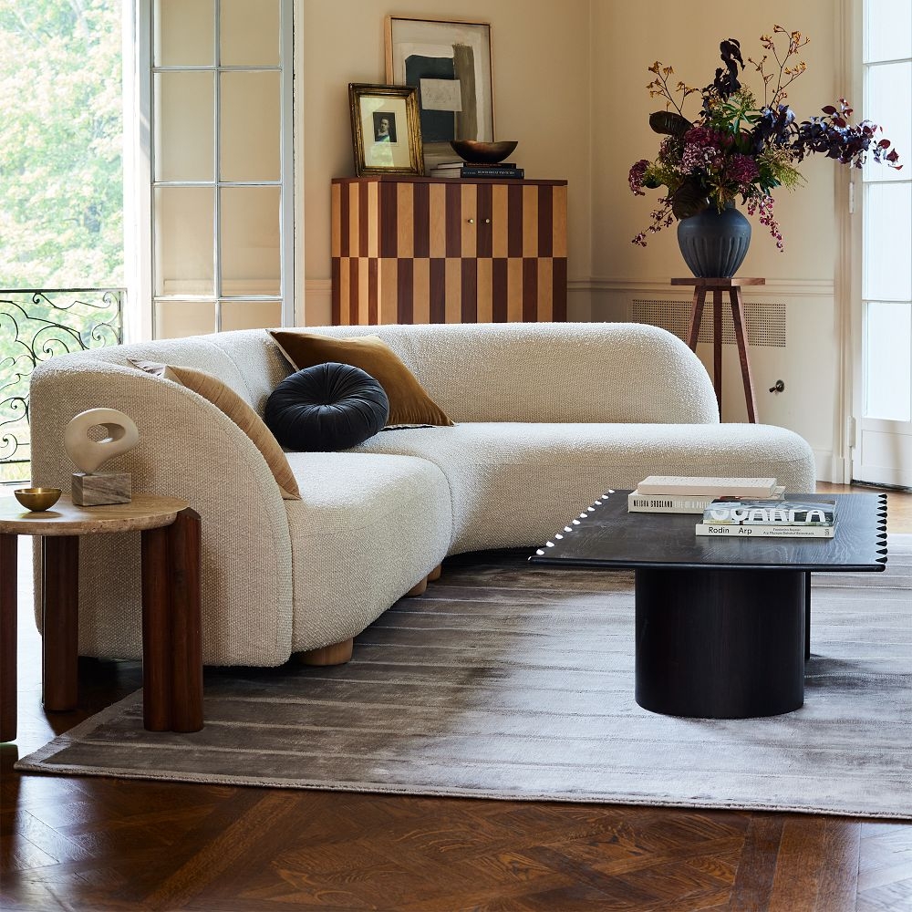 Buy online Laurent 2 Piece Wedge Chaise Sectional 283cm now