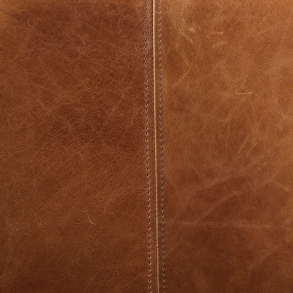 Dark brown outlet leather dining chairs