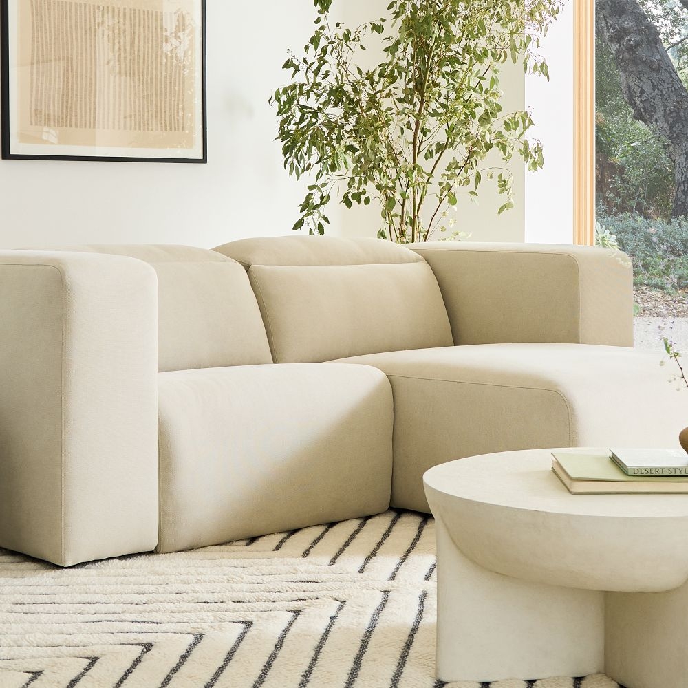 Small 2 piece on sale sectional