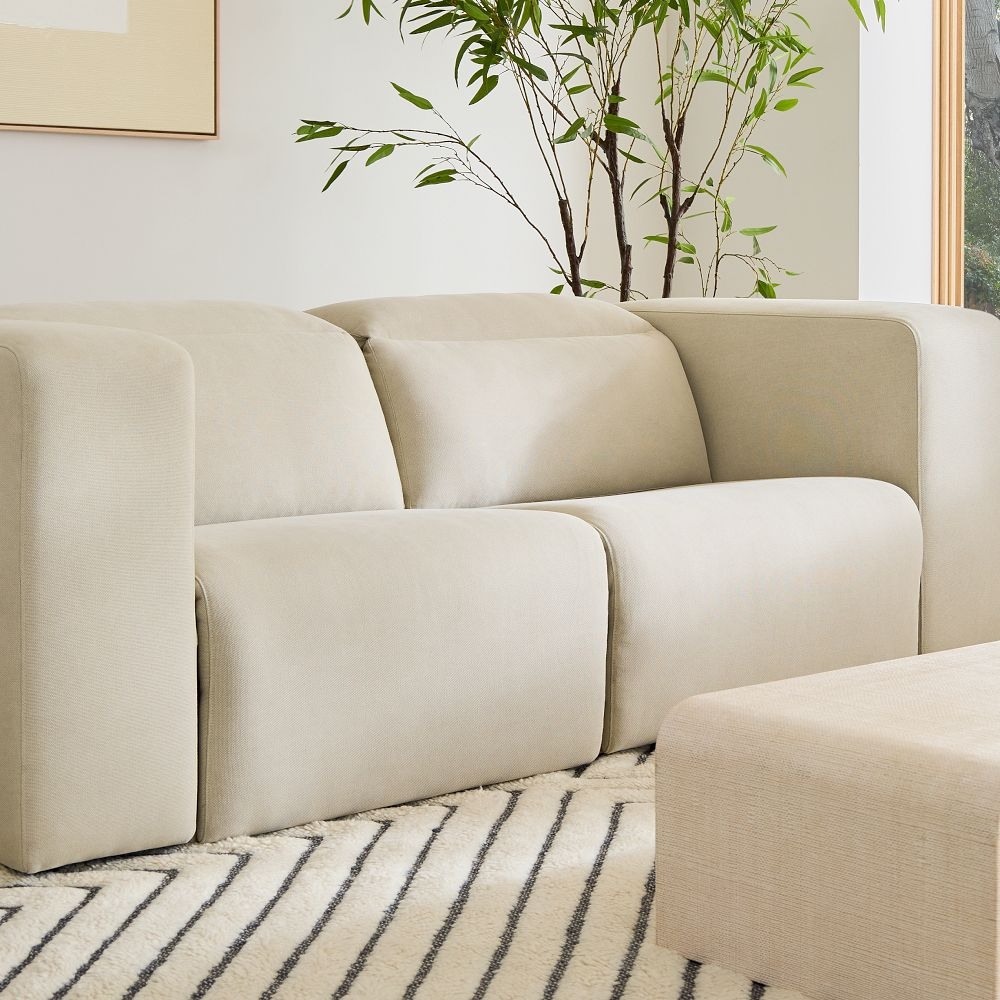 Leather deals motion sofa