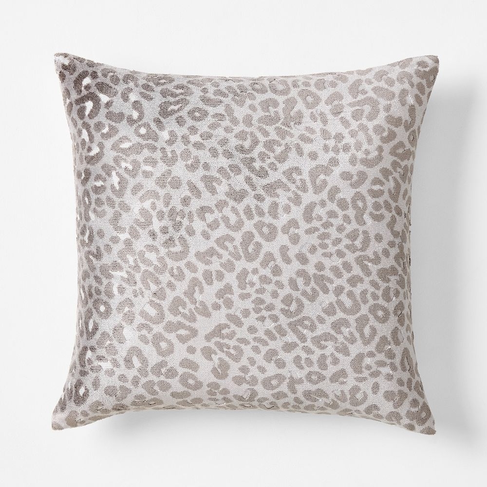 Cheetah print sale cushion