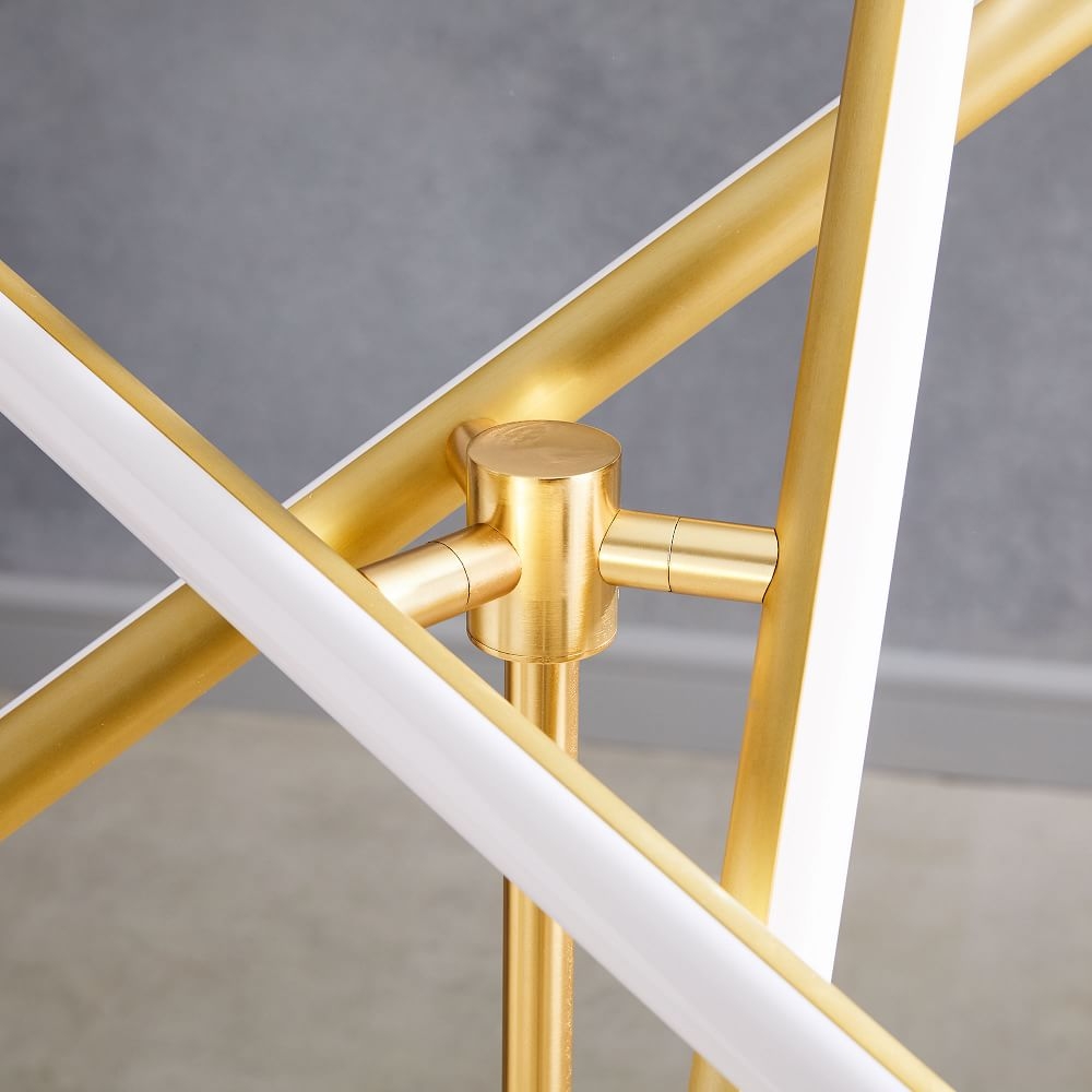 Light rods led floor on sale lamp
