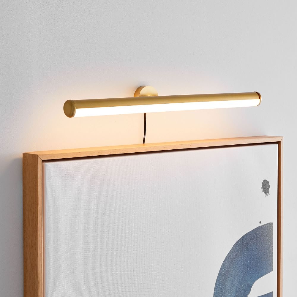 Light rods led art sconce deals