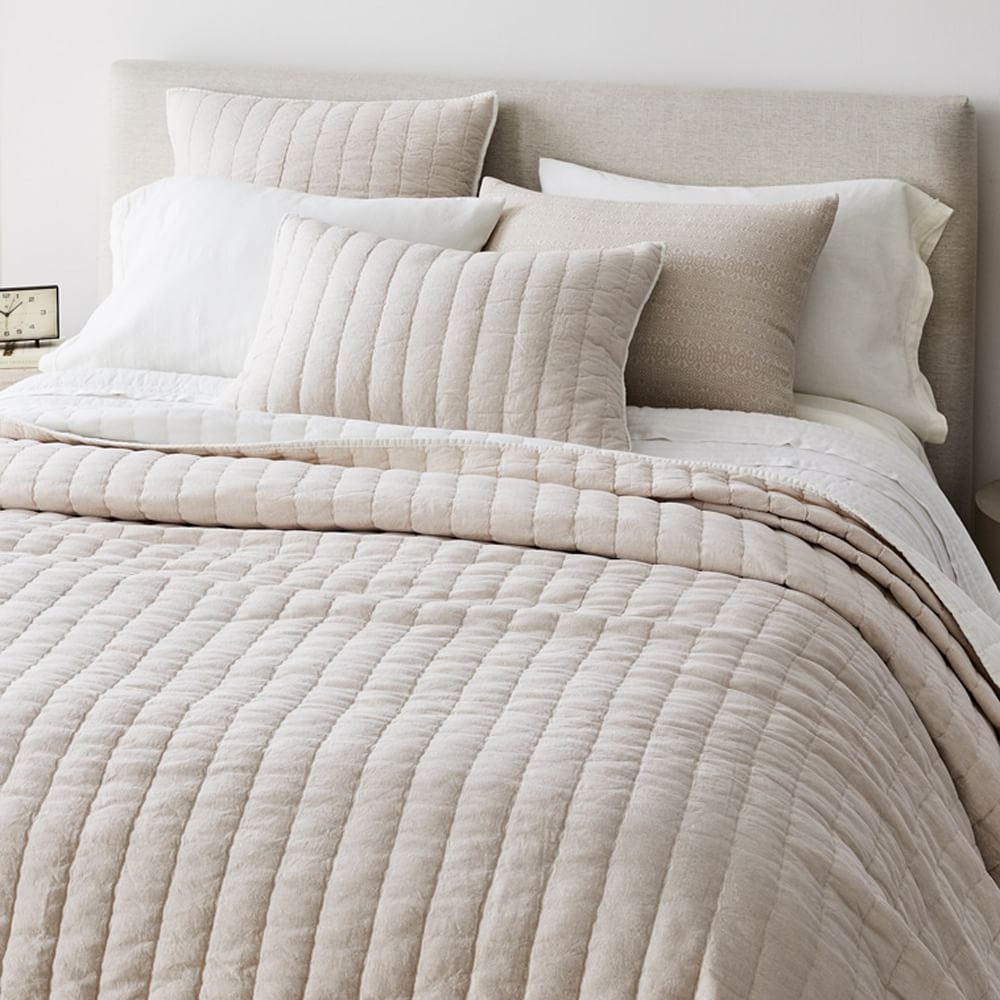 White king coverlet and hot sale shams