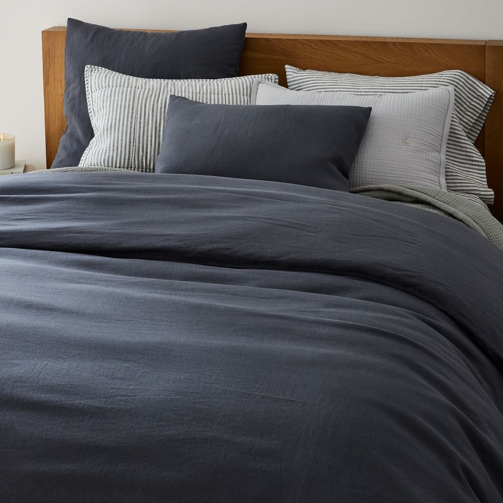Buy online European Flax Linen Duvet Cover Shams now West Elm