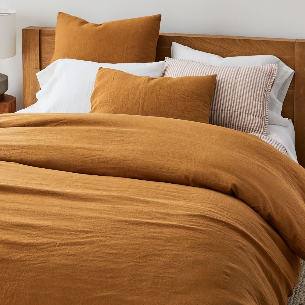 Buy online European Flax Linen Duvet Cover Shams now West Elm