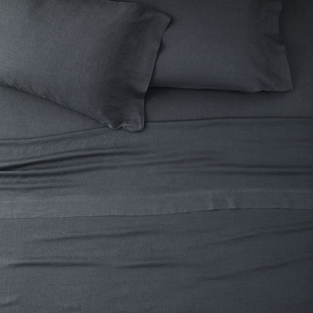 Black linen best sale pillowcases