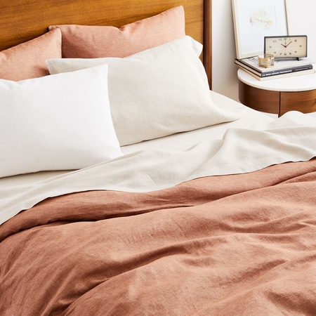 Buy online European Flax Linen Sheet Set Pillowcases now West