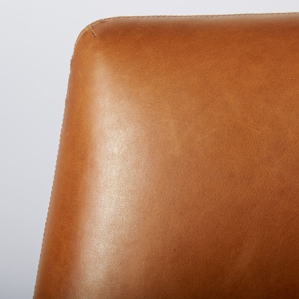 Lucas leather hotsell swivel base chair