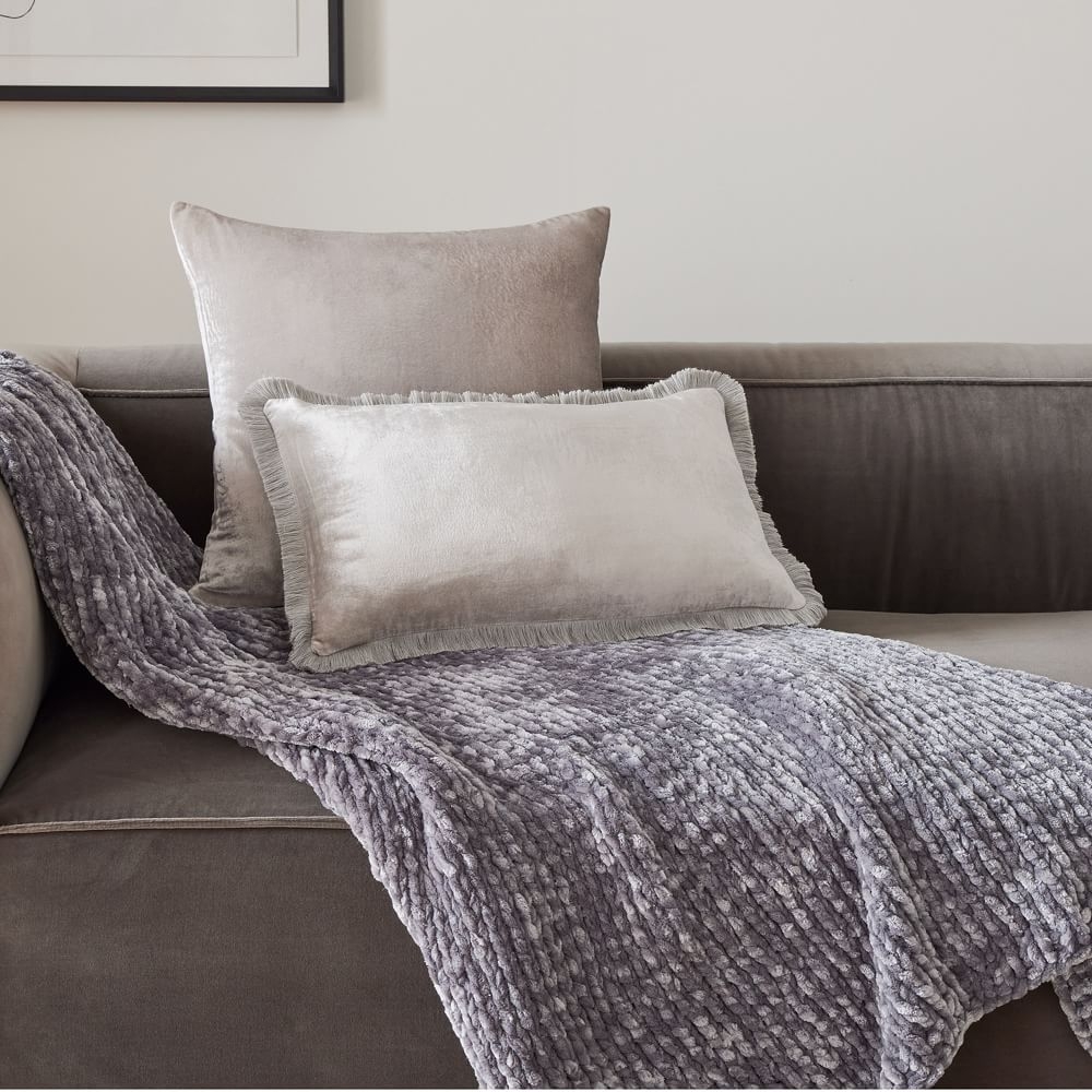 Designer throw pillows with hotsell fringe