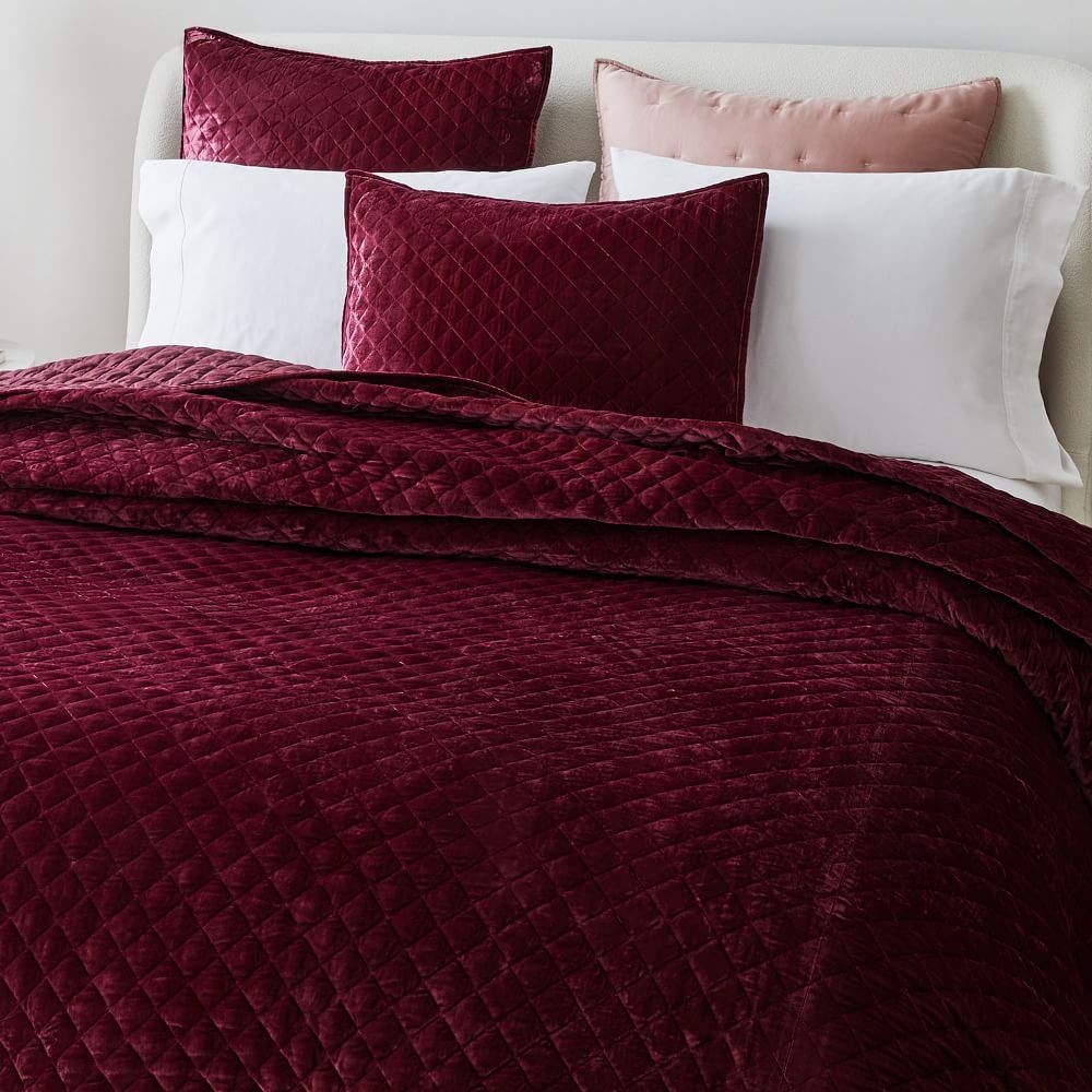 Pottery barn washed velvet hotsell