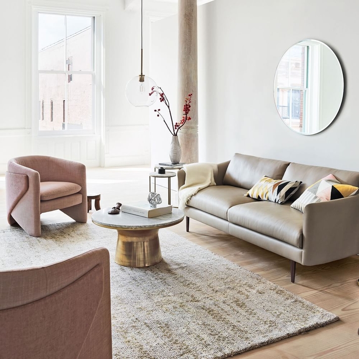 Marble coffee discount table west elm