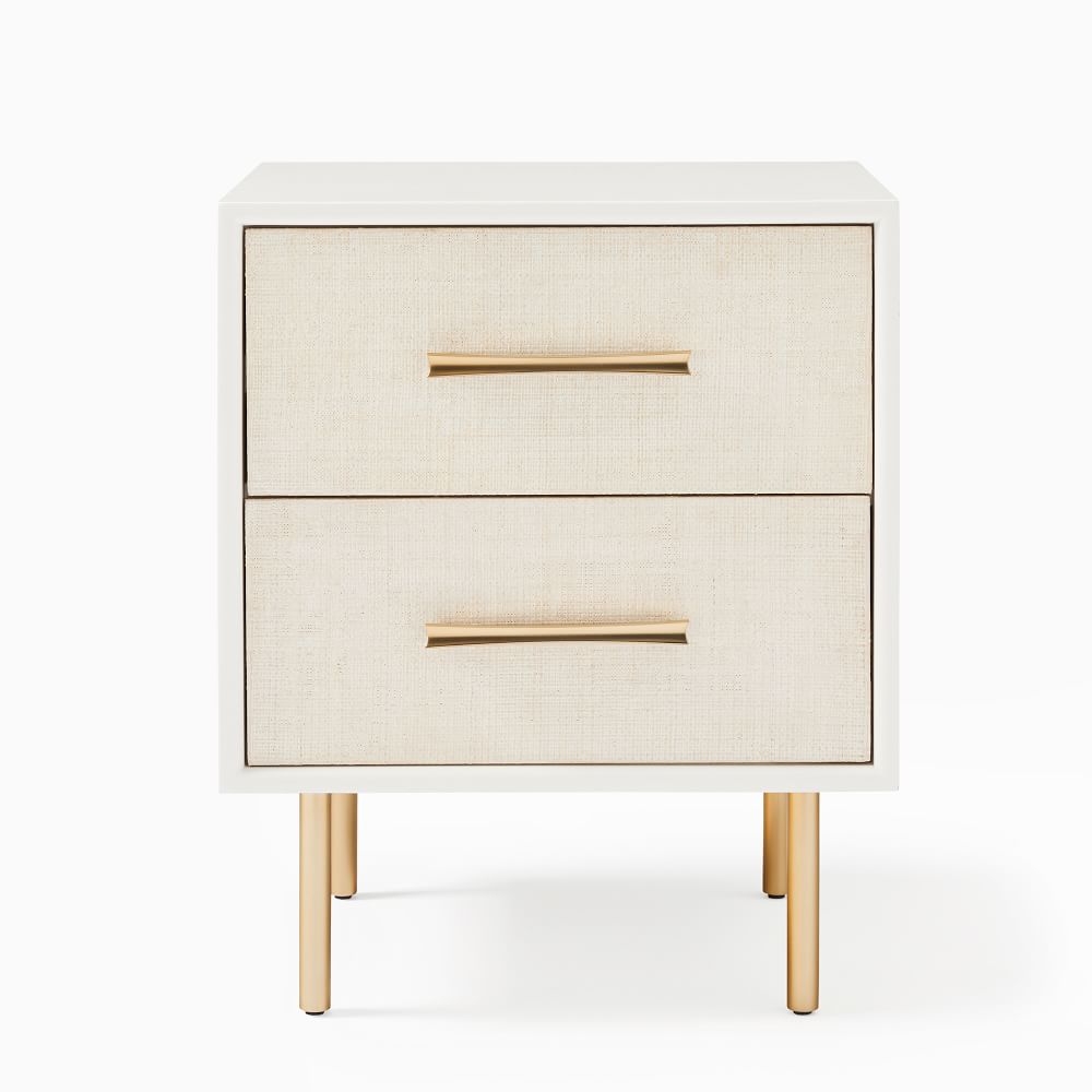 West elm shop margot raffia nightstand