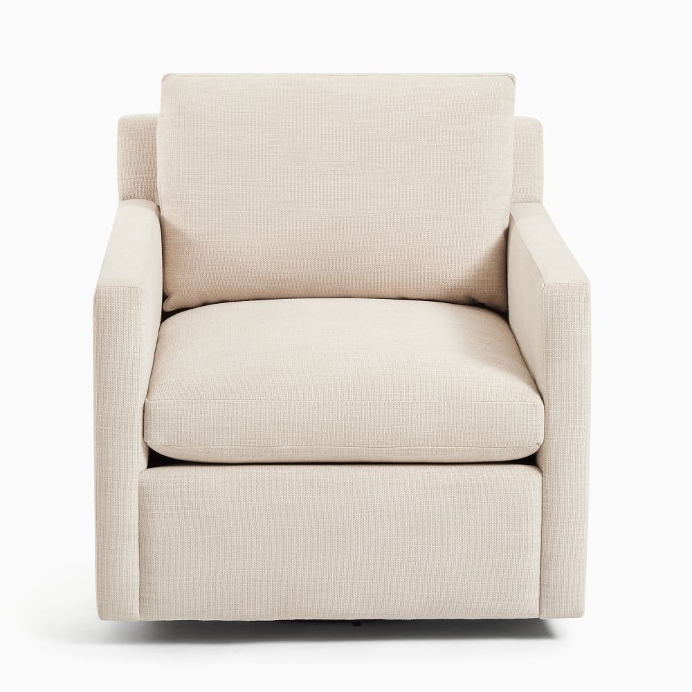 White top swivel chair