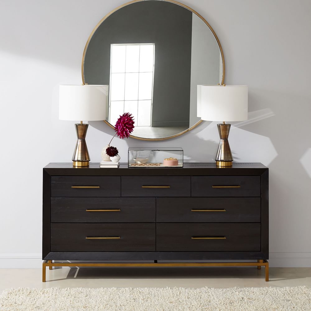 Metal hotsell round mirror
