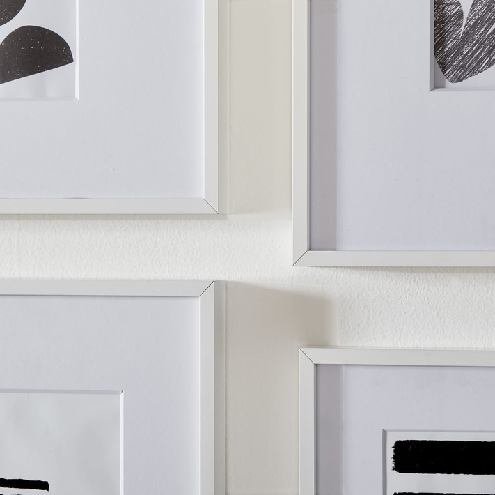White frames for wall sales