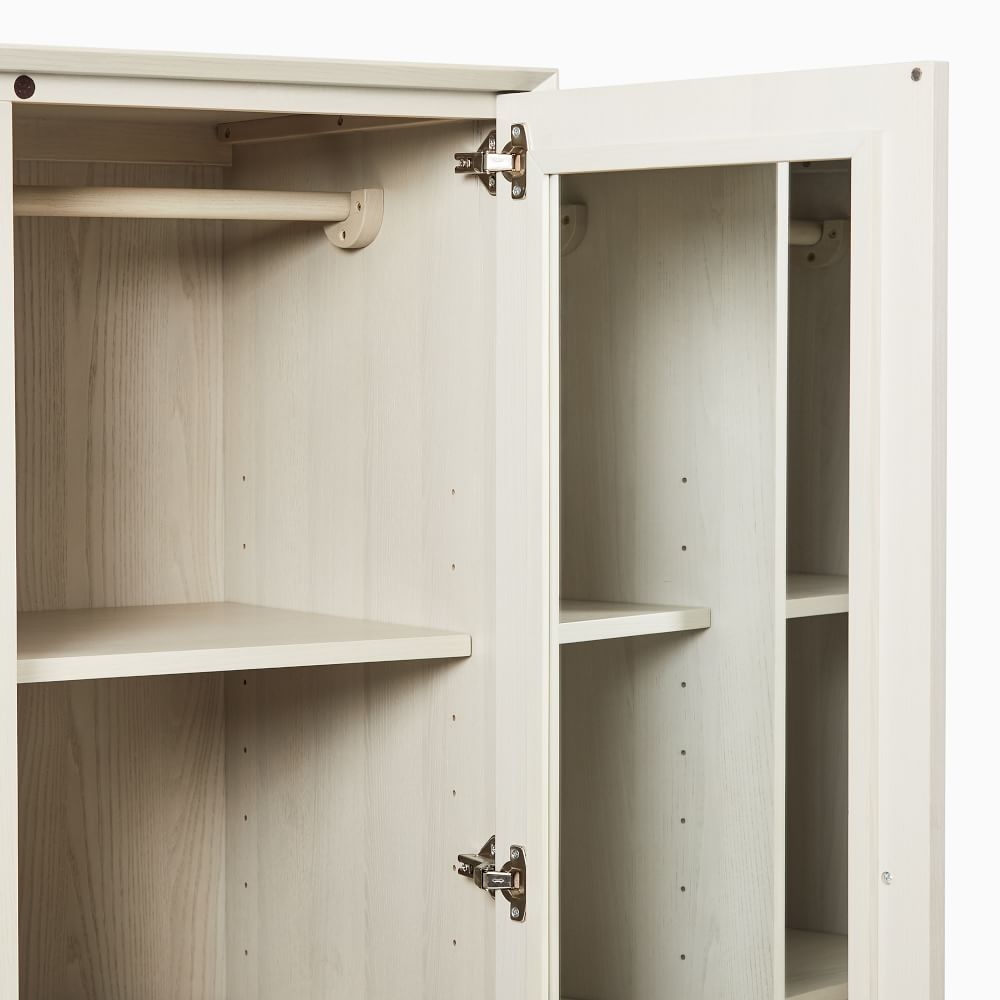Mid century modern store armoire wardrobe