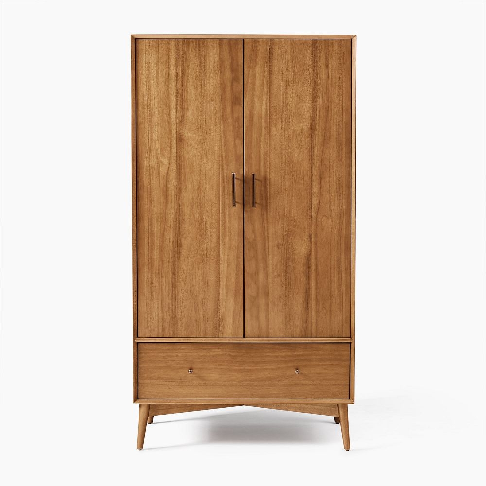 Mid century shop armoire wardrobe