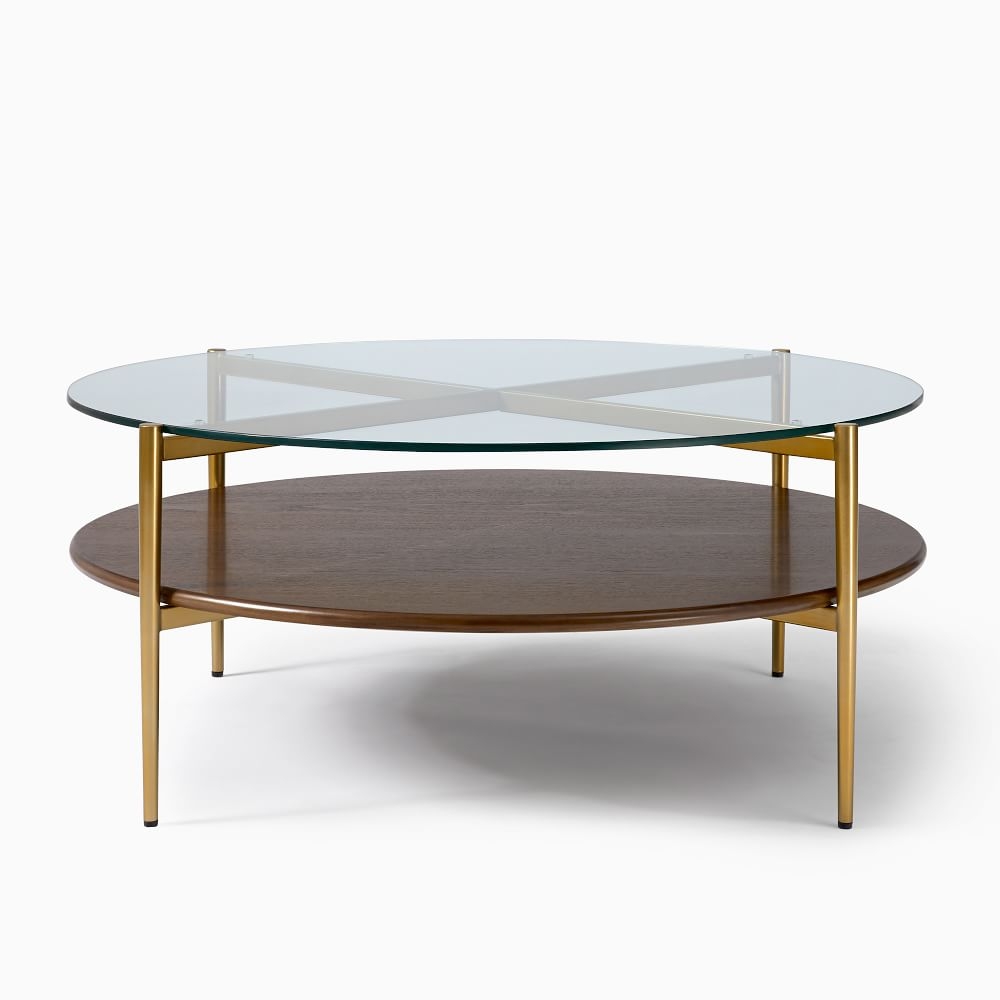 Art display store coffee table