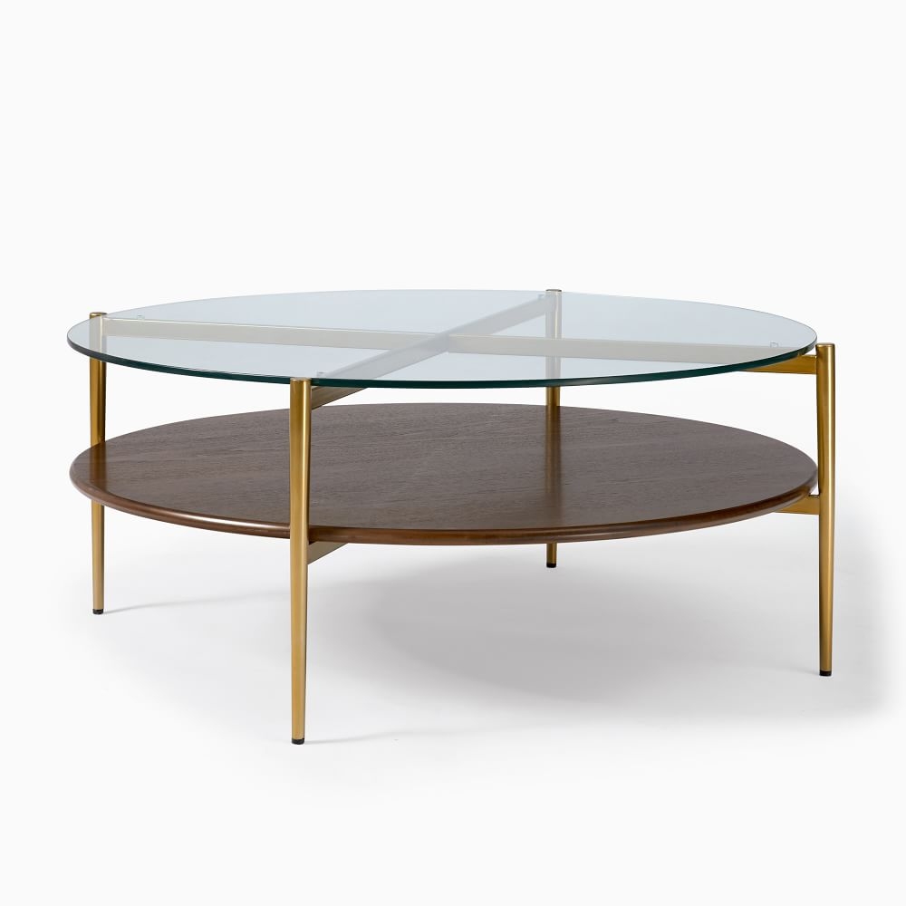 Buy online Mid Century Art Display Round Coffee Table now West