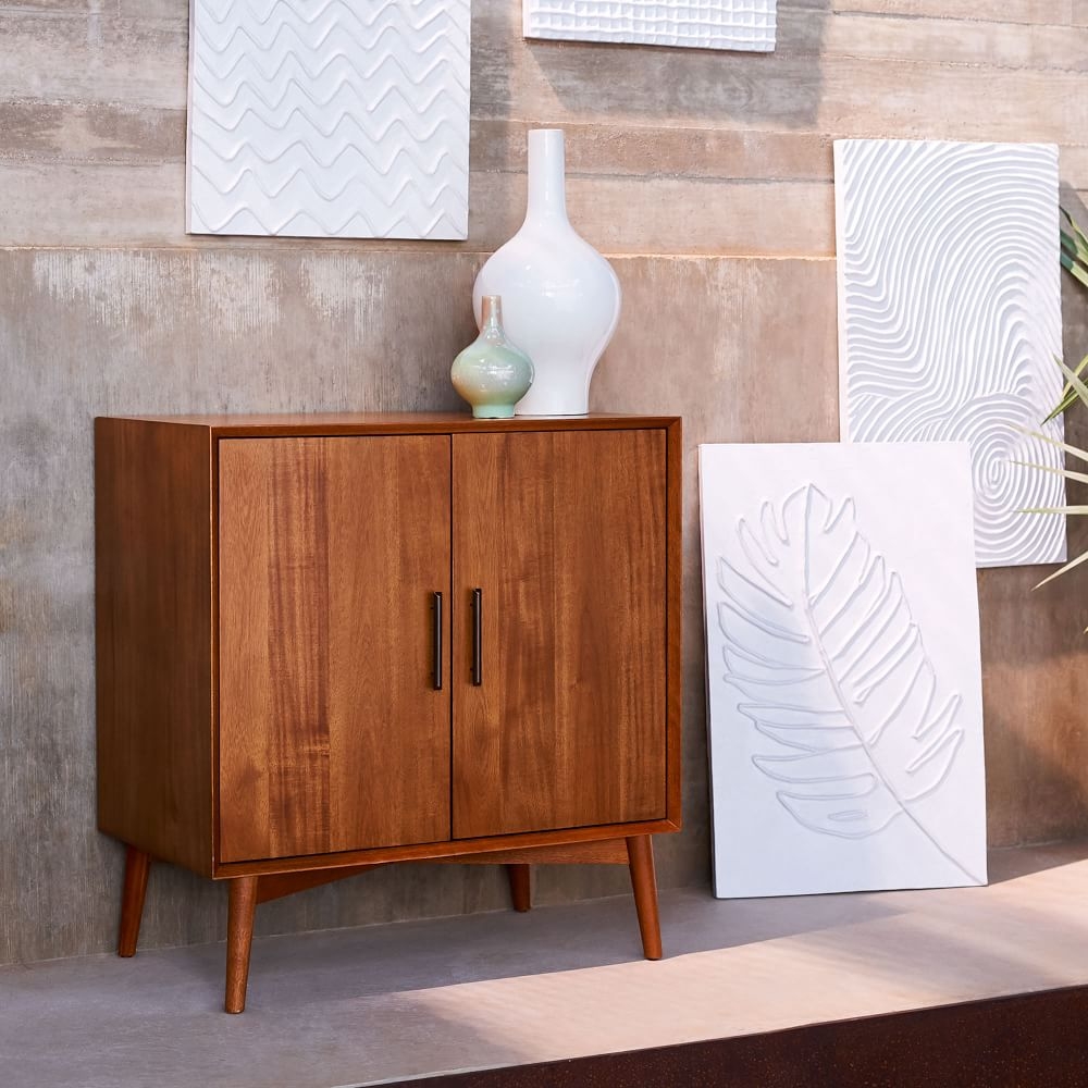 Mid century clearance bar cabinet
