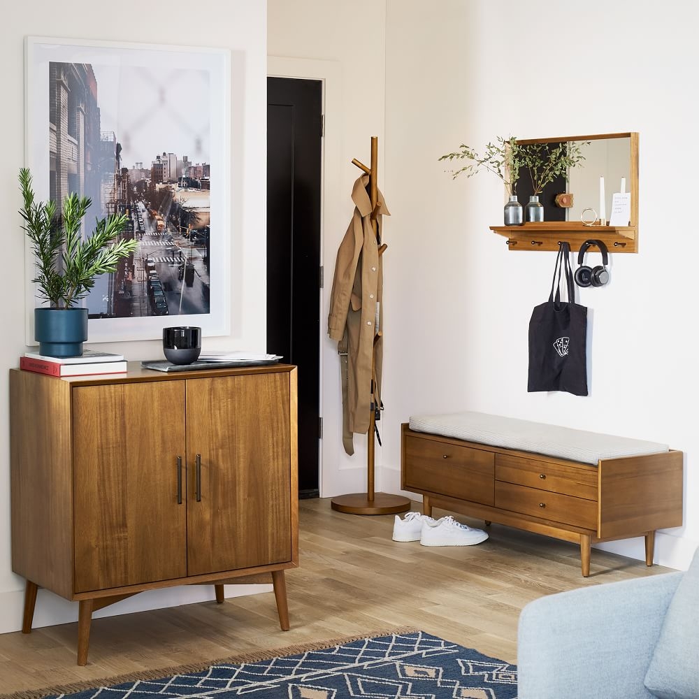 Mid century clearance bar cabinet