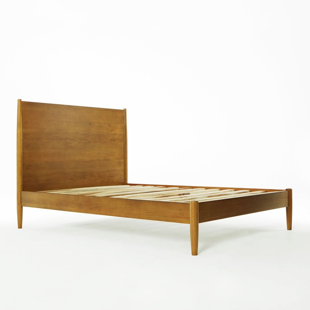 Mid century discount platform bed