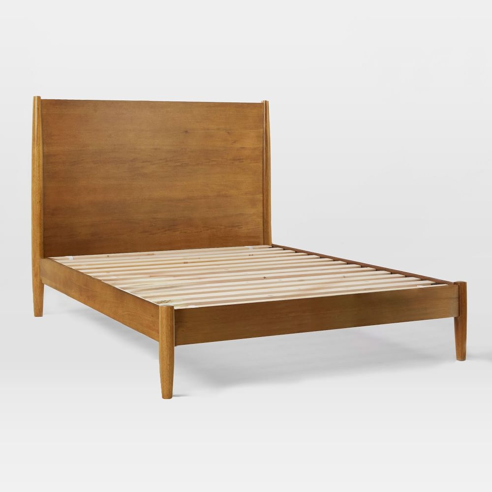 Mid century twin bed clearance frame