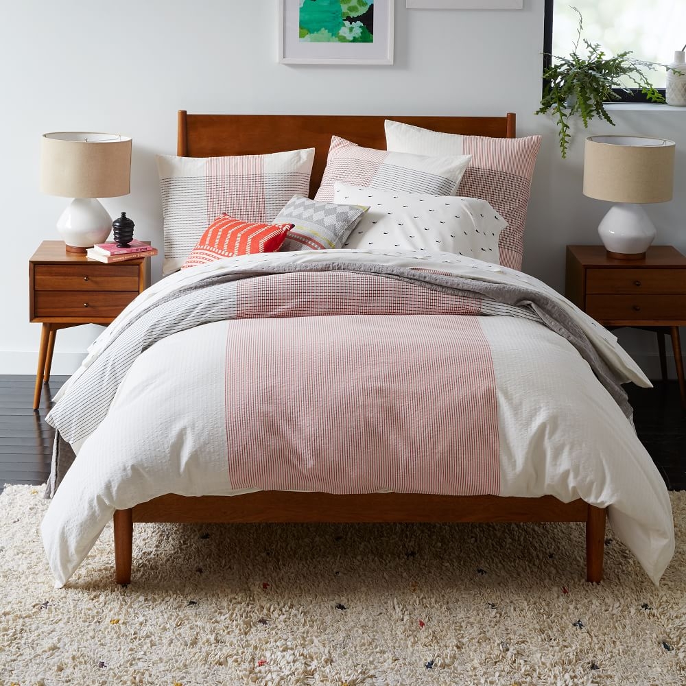 Buy online Mid Century Bed Acorn now West Elm UAE UAE