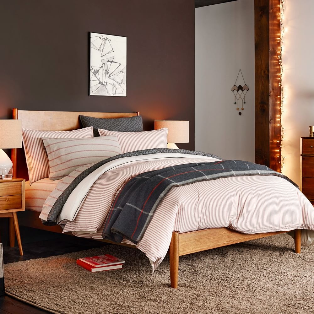 West elm mid online century bed acorn