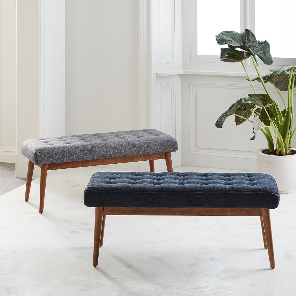 Bench mid century hot sale