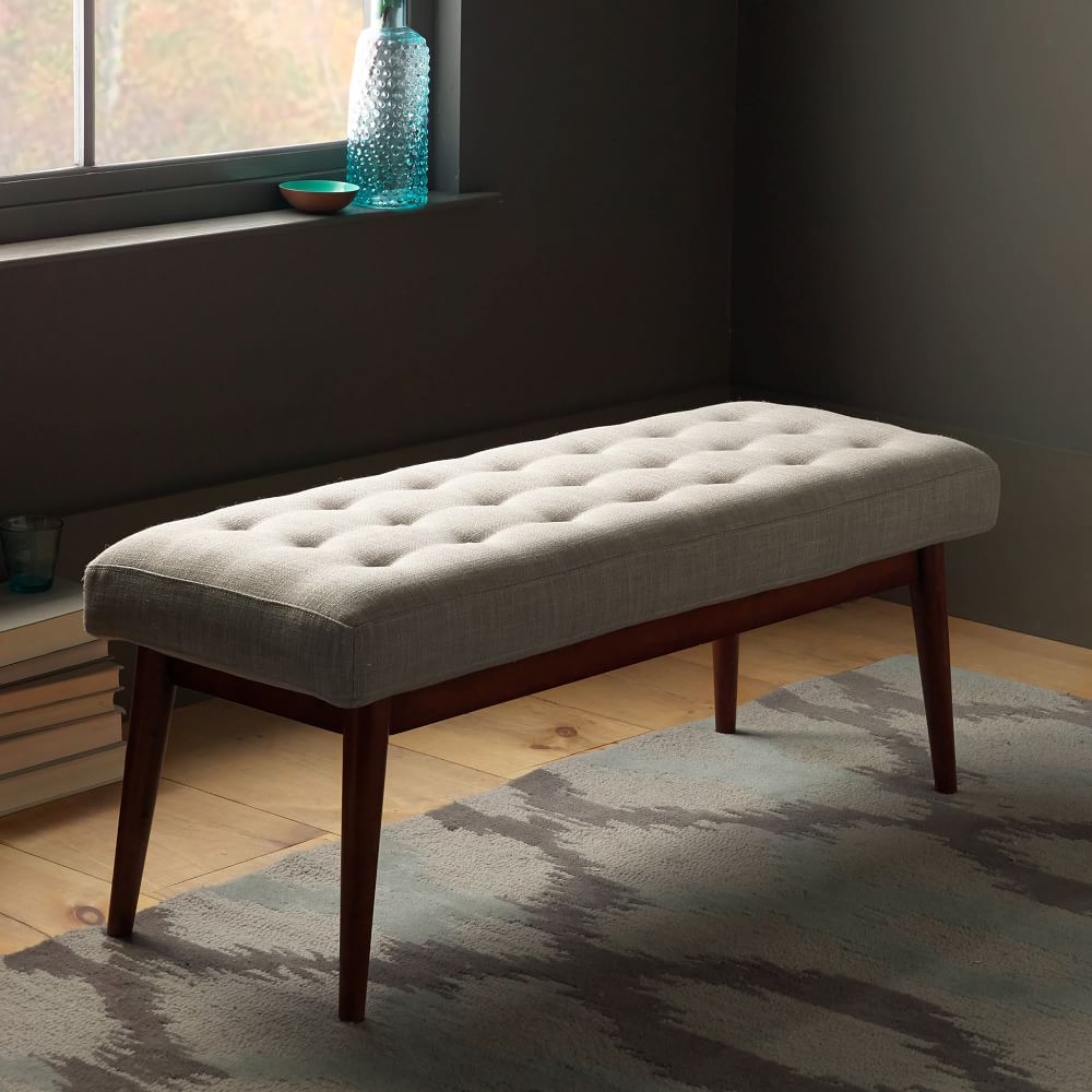 Bench mid century hot sale
