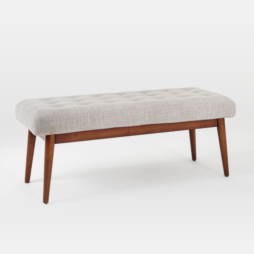 Buy online Mid Century Bench now West Elm UAE UAE