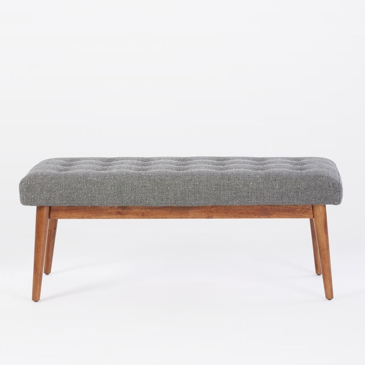 Mid century bench hot sale west elm