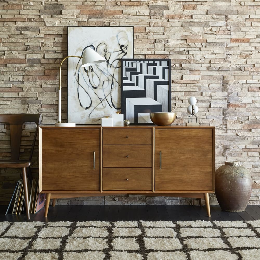 Mid century shop modern buffet server