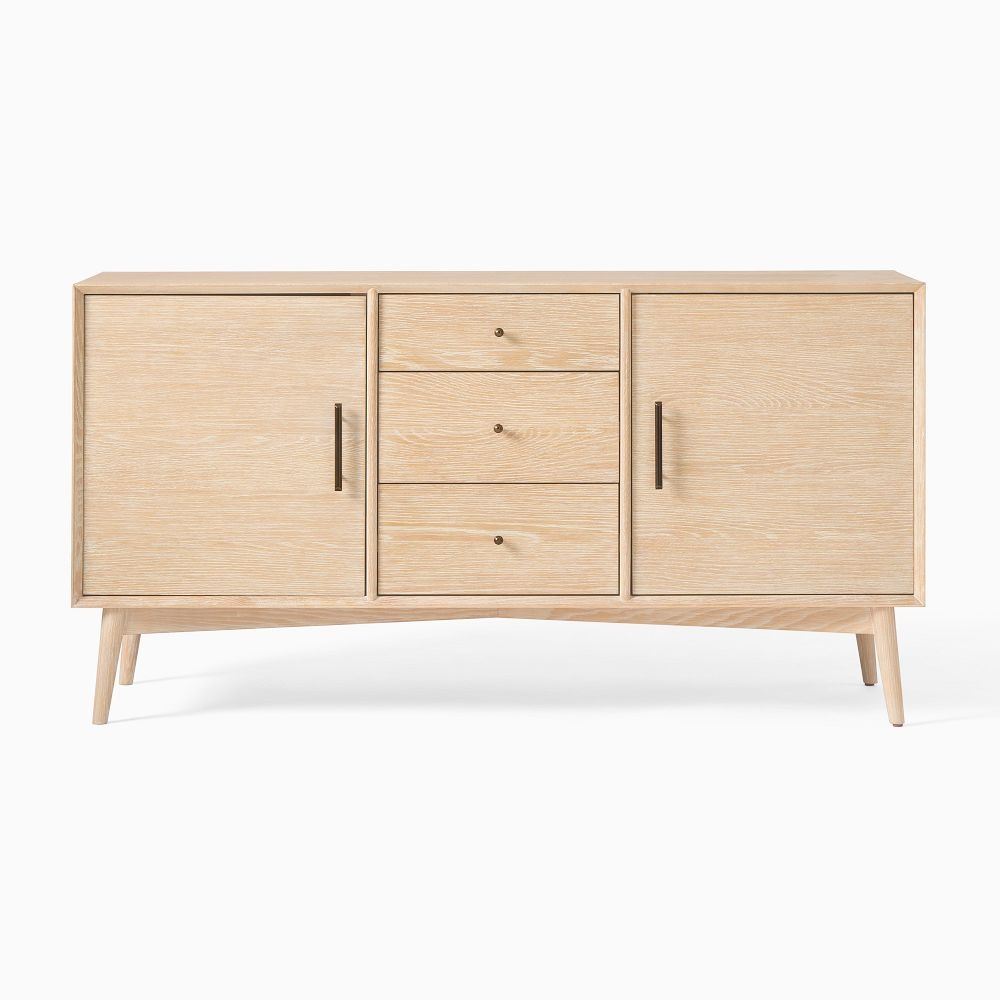 Mid century store buffet table