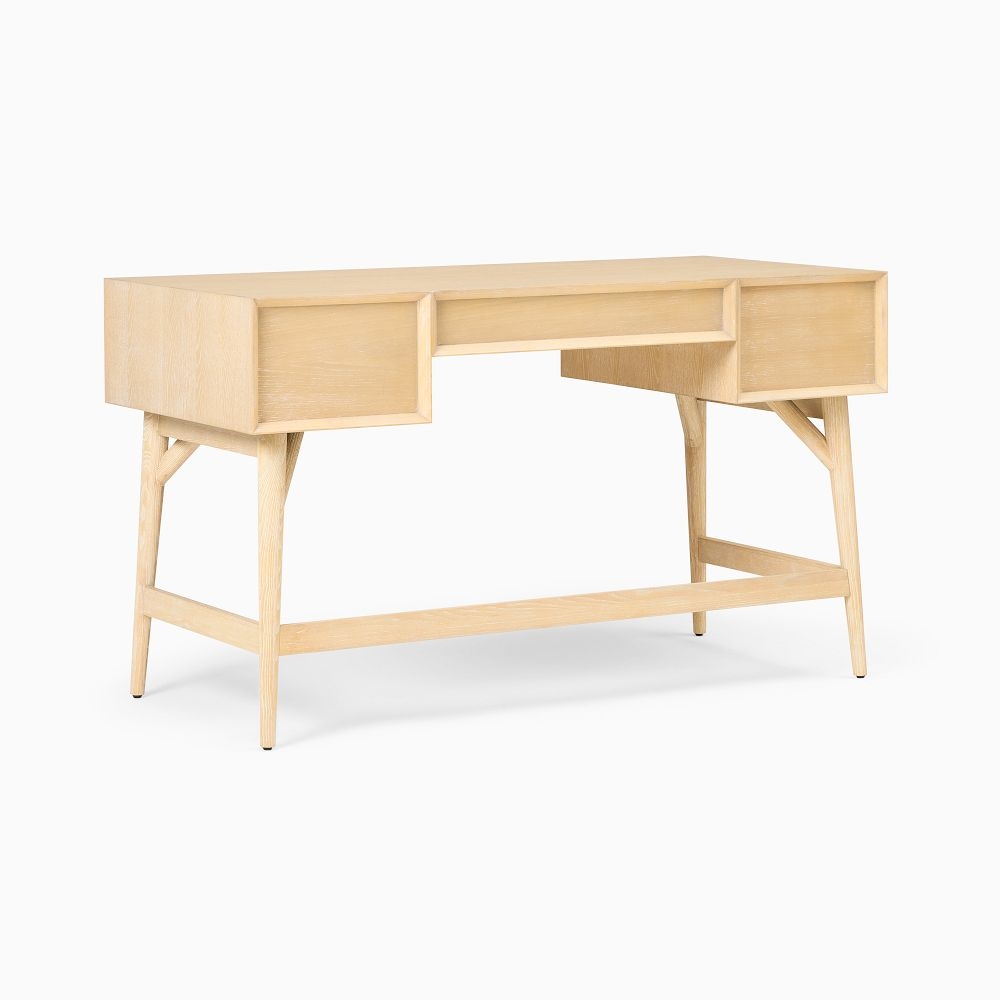 Buy online Mid Century Desk Acorn now West Elm UAE UAE