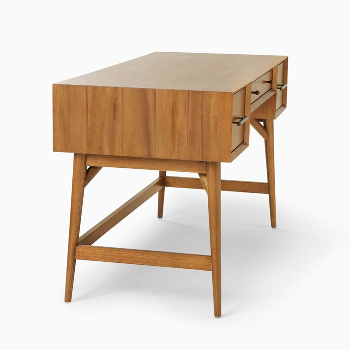 Buy online Mid Century Desk Acorn now West Elm UAE UAE