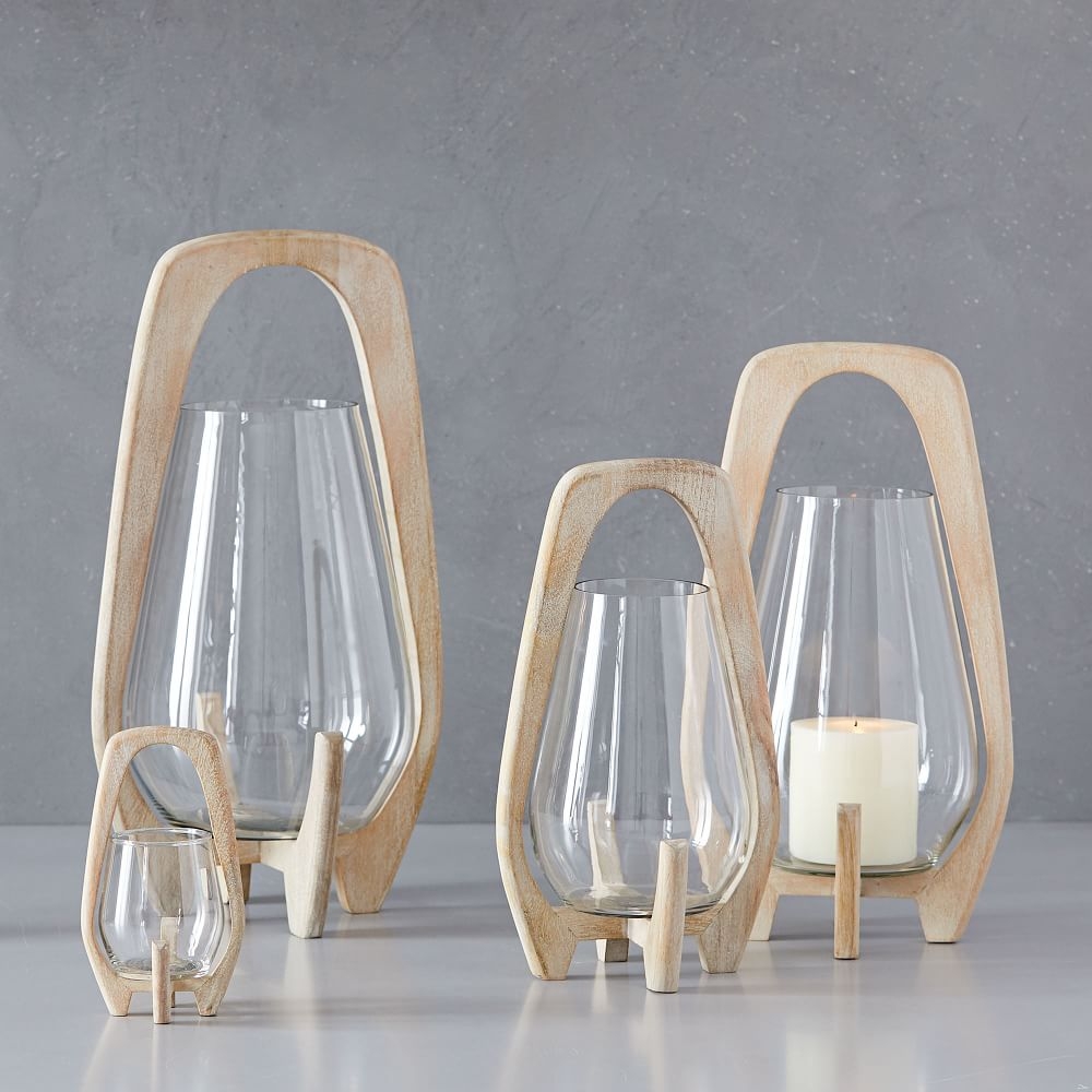 West elm store mid century lantern