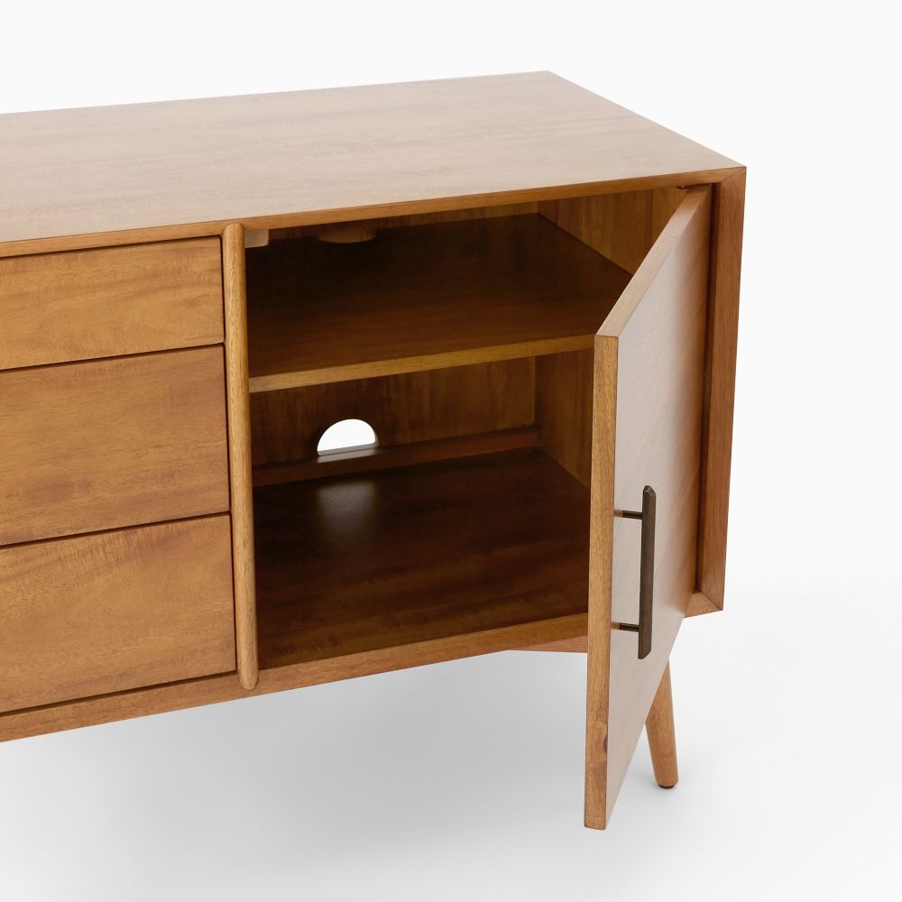 Small shop media cabinets