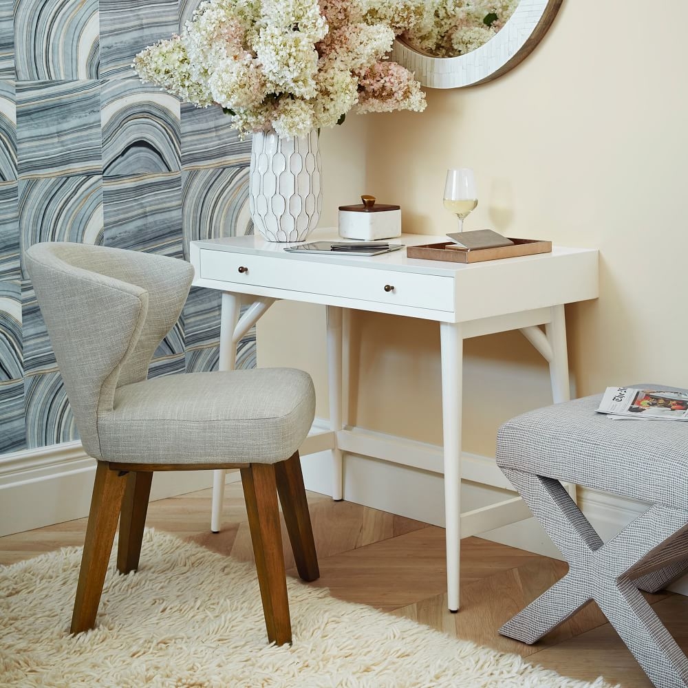 Mid century desk online west elm