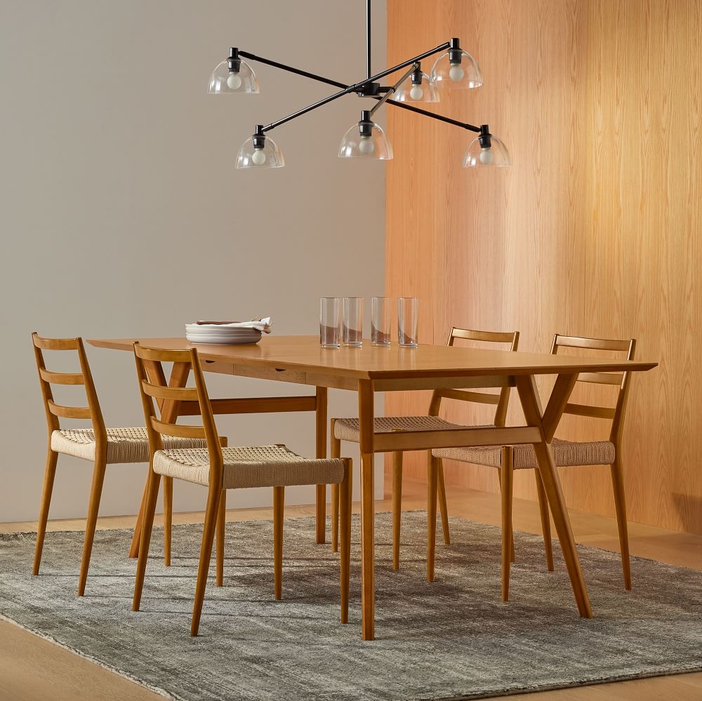 Buy online Mid Century Expandable Dining Table 183cm 234cm now