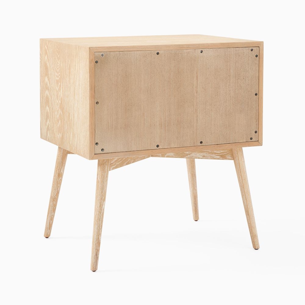White mid hotsell century night stand