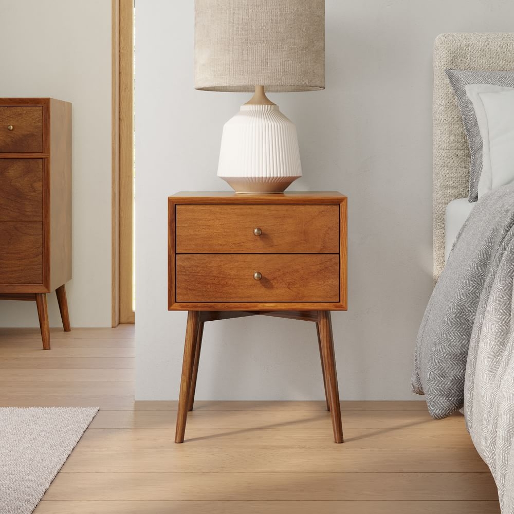 Small mid shop century nightstand