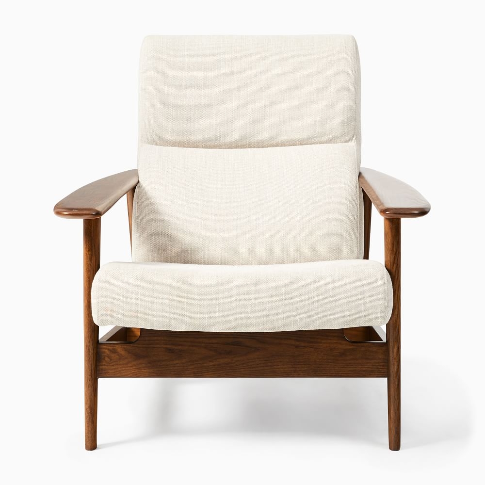 Mid century modern high chair top