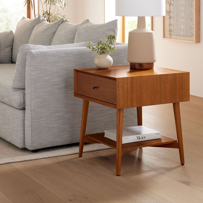 Mid century new arrivals end table