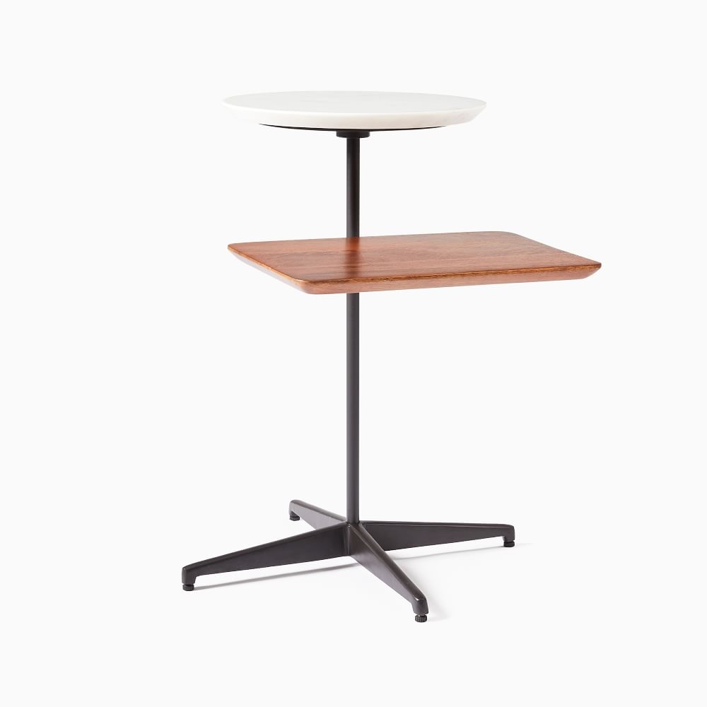 Mid century drink table west deals elm