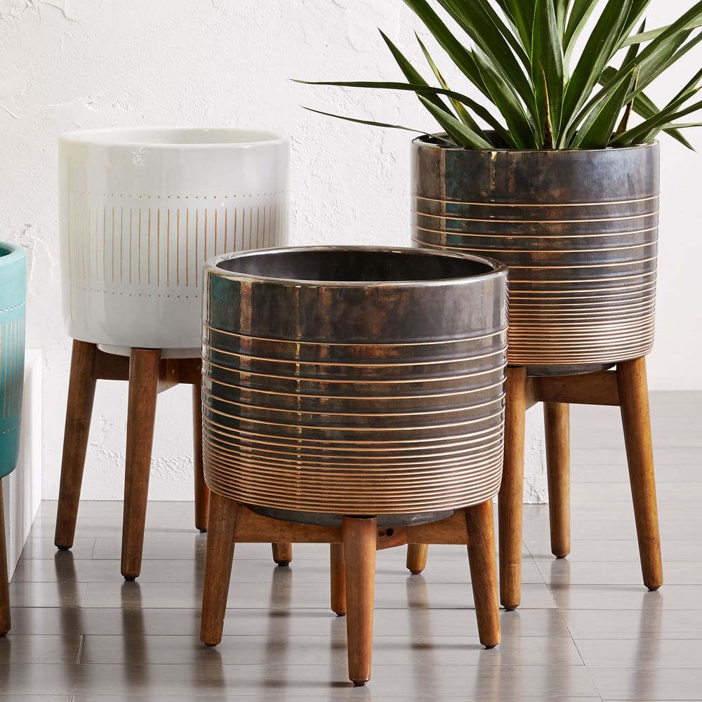 West elm deals planters