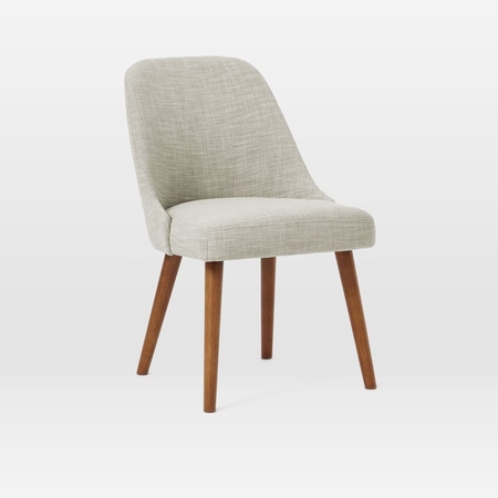 West elm white dining chairs outlet