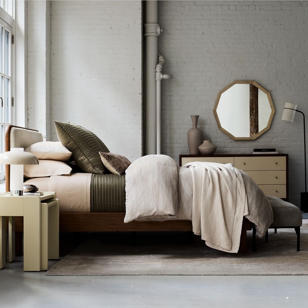 Upholstered bed shop sets